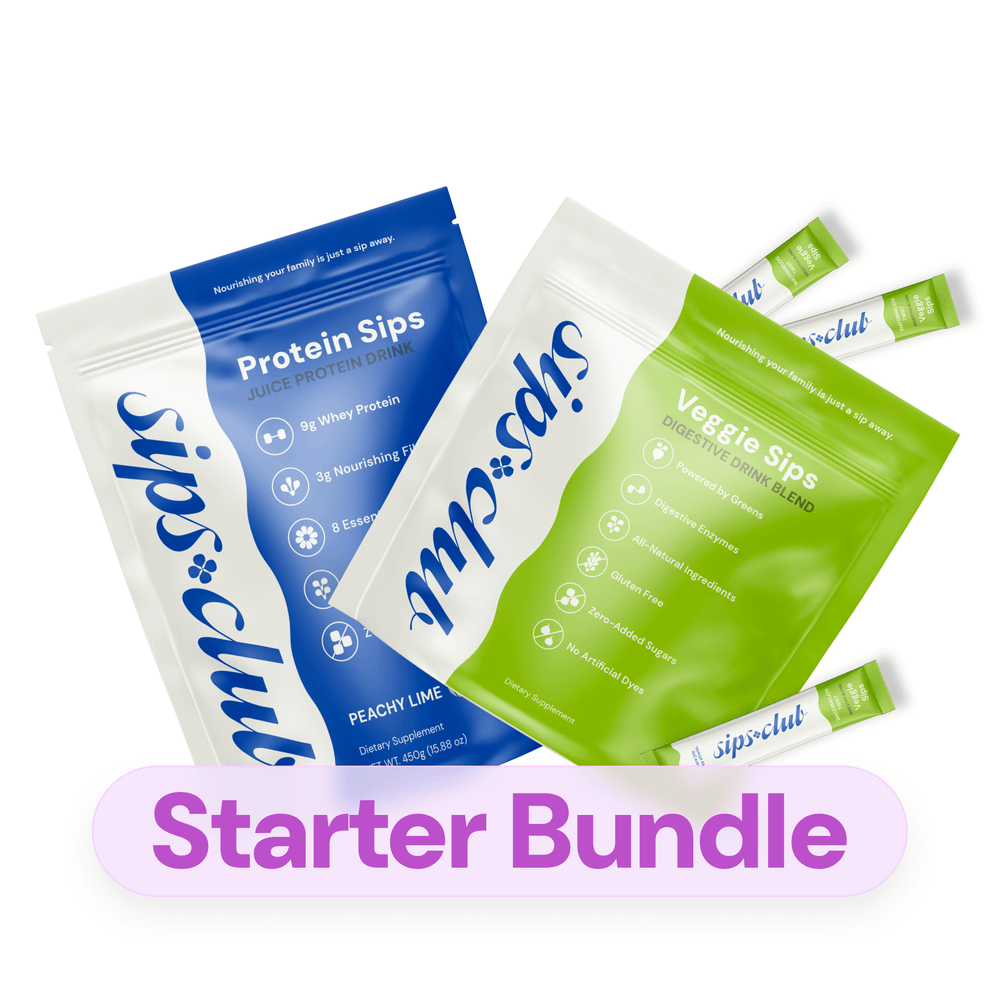 Sips Club Starter Bundle - Protein Sips, Veggie Sips Together