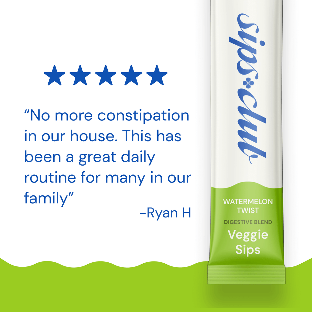 No more constipation in our house. This has been a great daily routine for many in our family. Review by Ryan H